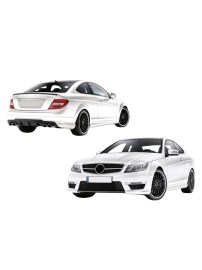 АМГ пакет (Body kit) C63 Style за Mercedes C-Class W204 Coupe 2D (2007–2015)