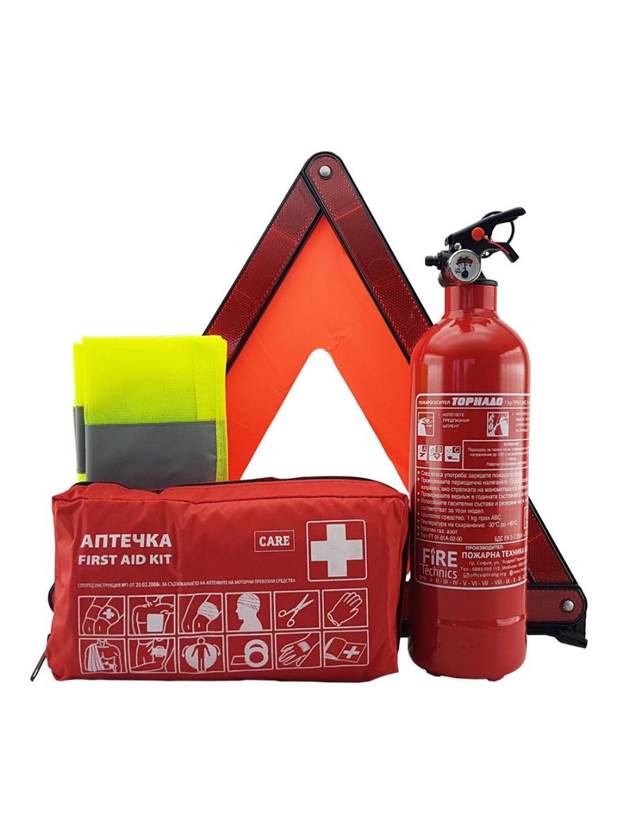 Авариен Автокомплект CARE 4 в 1 