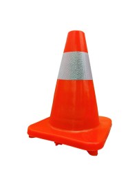 Авариен конус 30 см – компактен сигнализационен конус