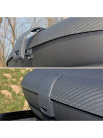 Автобокс Art Plast 133x77.8x34.5cm с ключ, 320 литра - черен карбон 