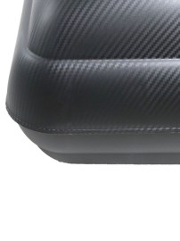 Автобокс Art Plast 133x77.8x34.5cm с ключ, 320 литра - черен карбон 