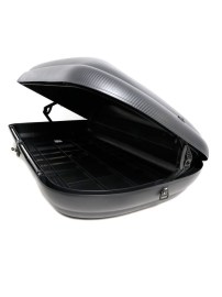 Автобокс Art Plast 133x77.8x34.5cm с ключ, 320 литра - черен карбон 