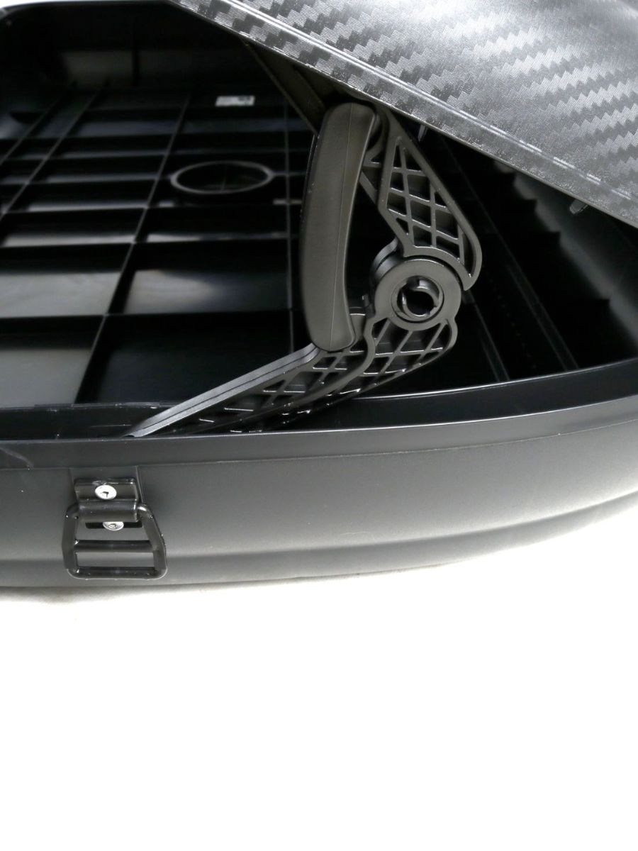 Автобокс Art Plast 133x77.8x34.5cm с ключ, 320 литра - черен карбон 