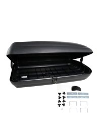 Автобокс Art Plast 133x77.8x34.5cm с ключ, 320 литра - черен карбон 