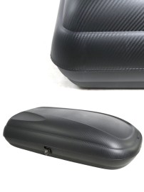 Автобокс Art Plast 169x79x37.5cm с ключ, 400 литра - черен карбон 