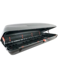 Автобокс Art Plast с ключ, 480 литра - черен карбон 