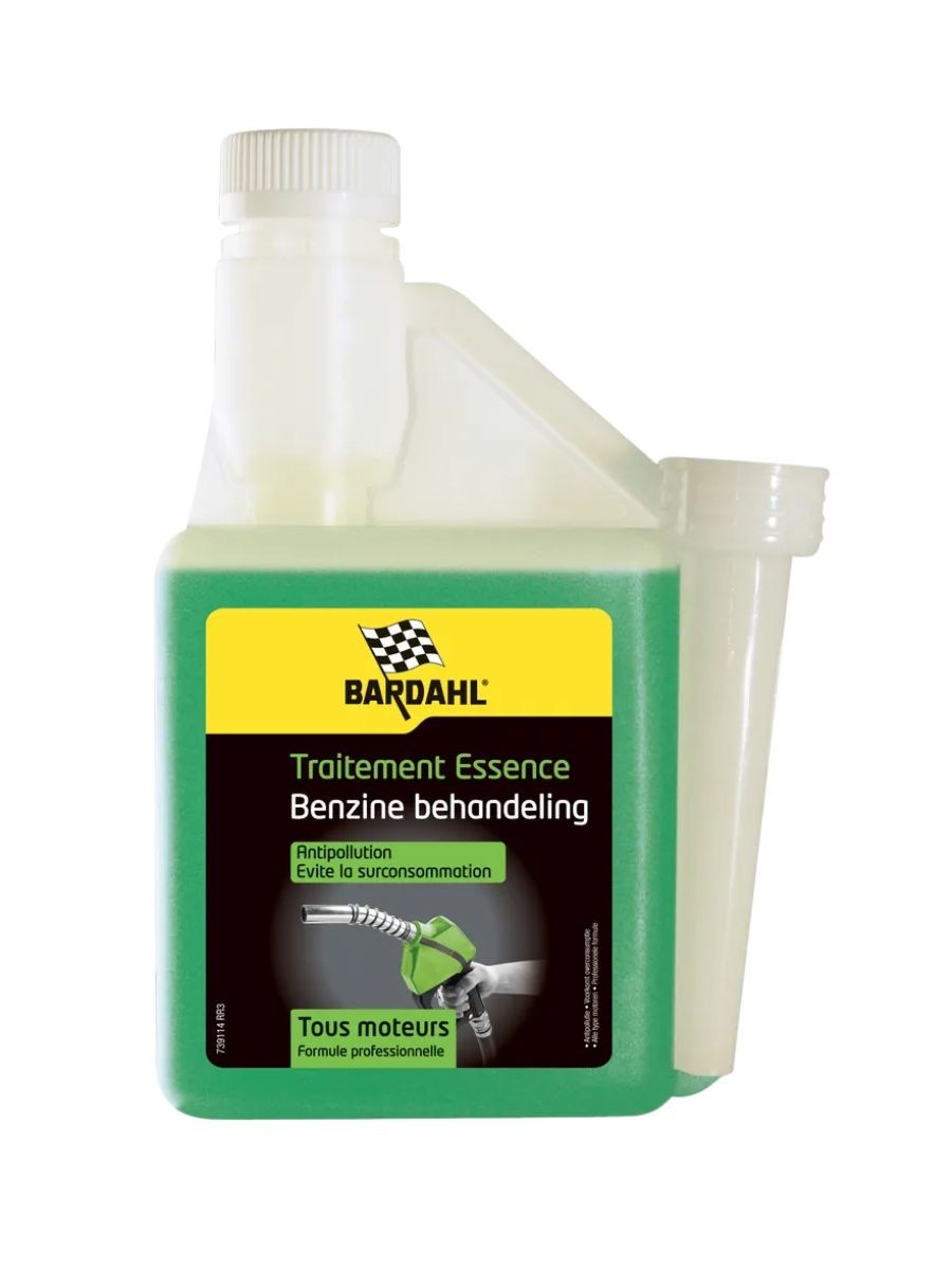 Добавка за бензин Bardahl Fuel Treatment Gasoline Petrol 500 мл (концентрат)