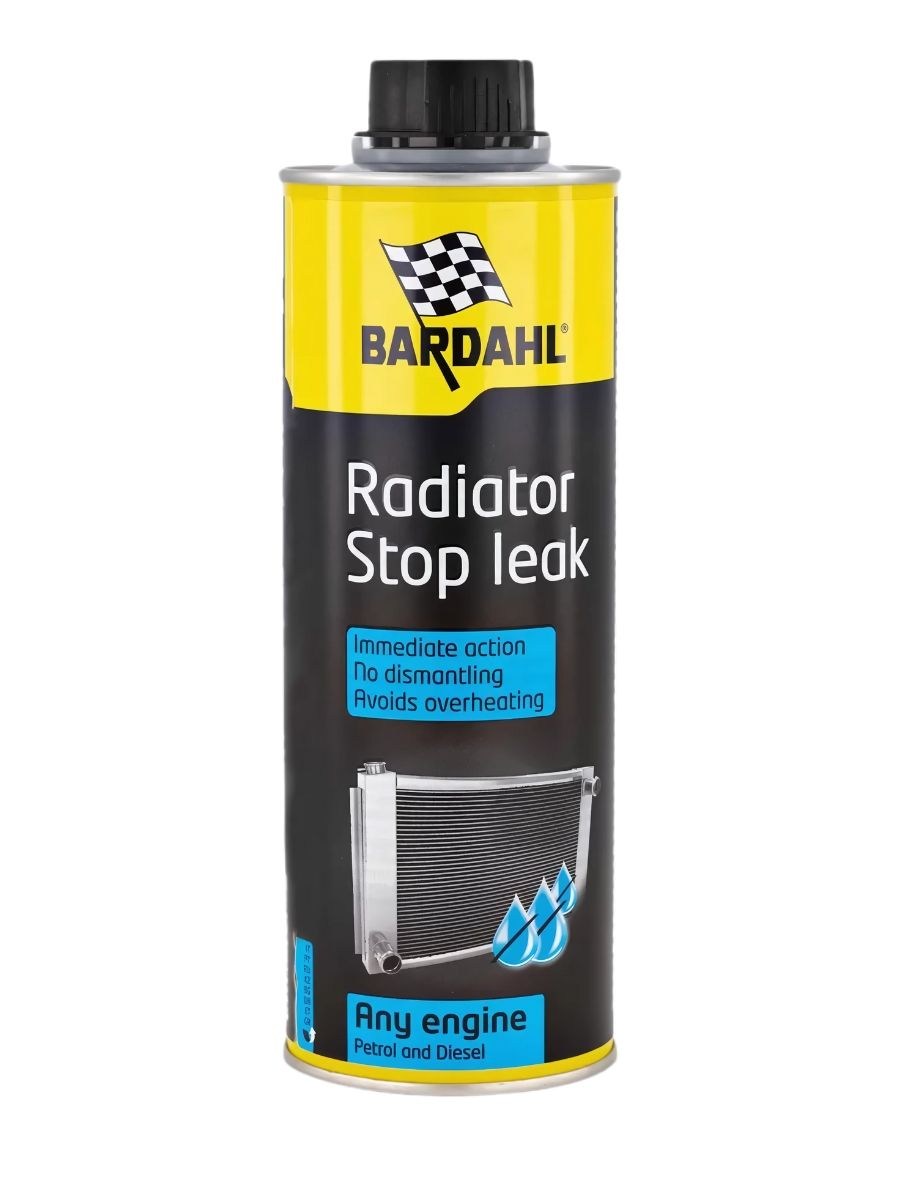 Добавка за спиране теча на радиатора Bardahl Radiator Stop Leak 500 мл