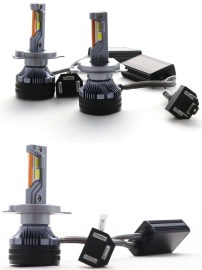 Bi-Led крушки H4 Streetech STN1 – 170 000 лукса, 65W, Canbus 6000K — върхова Bi-LED система