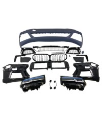 Боди кит М пакет за BMW F10 sedan (2014-2017) - M-Tech дизайн пълна конверсия към G30 facelift design 