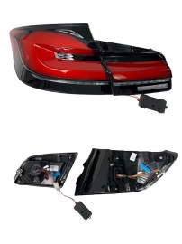 Боди кит М пакет за BMW F10 sedan (2014-2017) - M-Tech дизайн пълна конверсия към G30 facelift design 