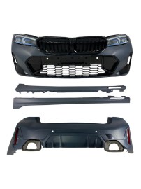 Боди кит М пакет за BMW G20 (2019-2021) - M-Tech дизайн конверсия към G20 facelift LCI Design (2022+) 