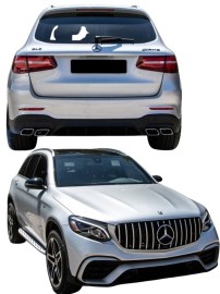 Боди кит за Mercedes GLC SUV X253 (2015-2019) - AMG S63 Design