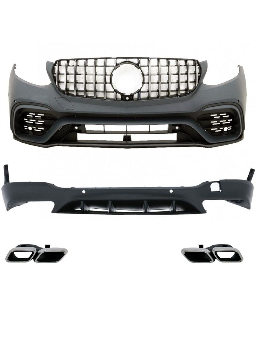 Боди кит за Mercedes GLC SUV X253 (2015-2019) - AMG S63 Design