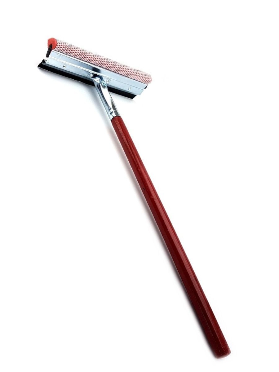 Четка за стъкла с дървена дръжка Care 