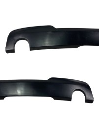 Дифузьор за задна броня за BMW F10 - M5 двоен за единичен накрайник 0--0