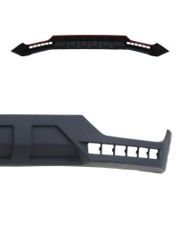 Добавка за предна броня с дневни светлини за Mercedes W461 / W463 G-Class (1989-2010) – Brabus дизайн