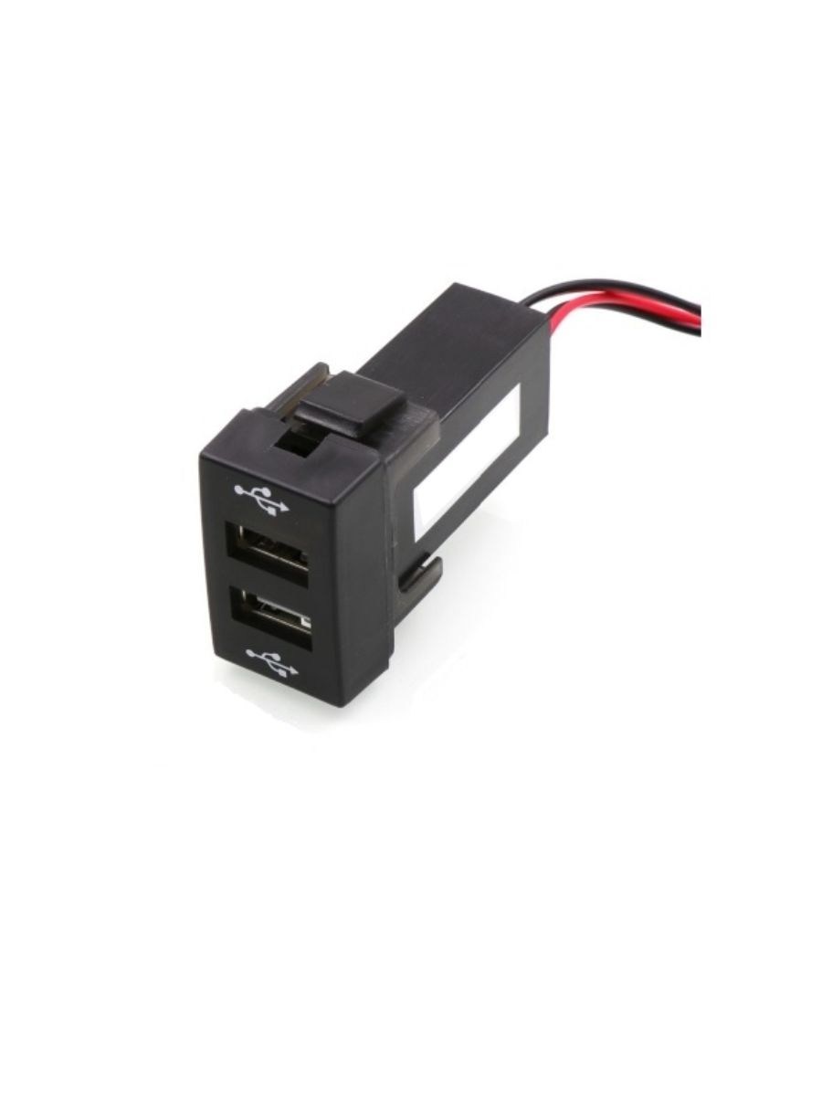 Двойно USB УСБ Зарядно за Вграждане за Peugeot 307 (2001-2007)