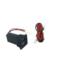 Двойно USB Зарядно за Вграждане за Volkswagen Transporter Т5 (2003-2009)