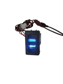 Двойно USB Зарядно за Вграждане за Vw Transporter Т4 4.2A