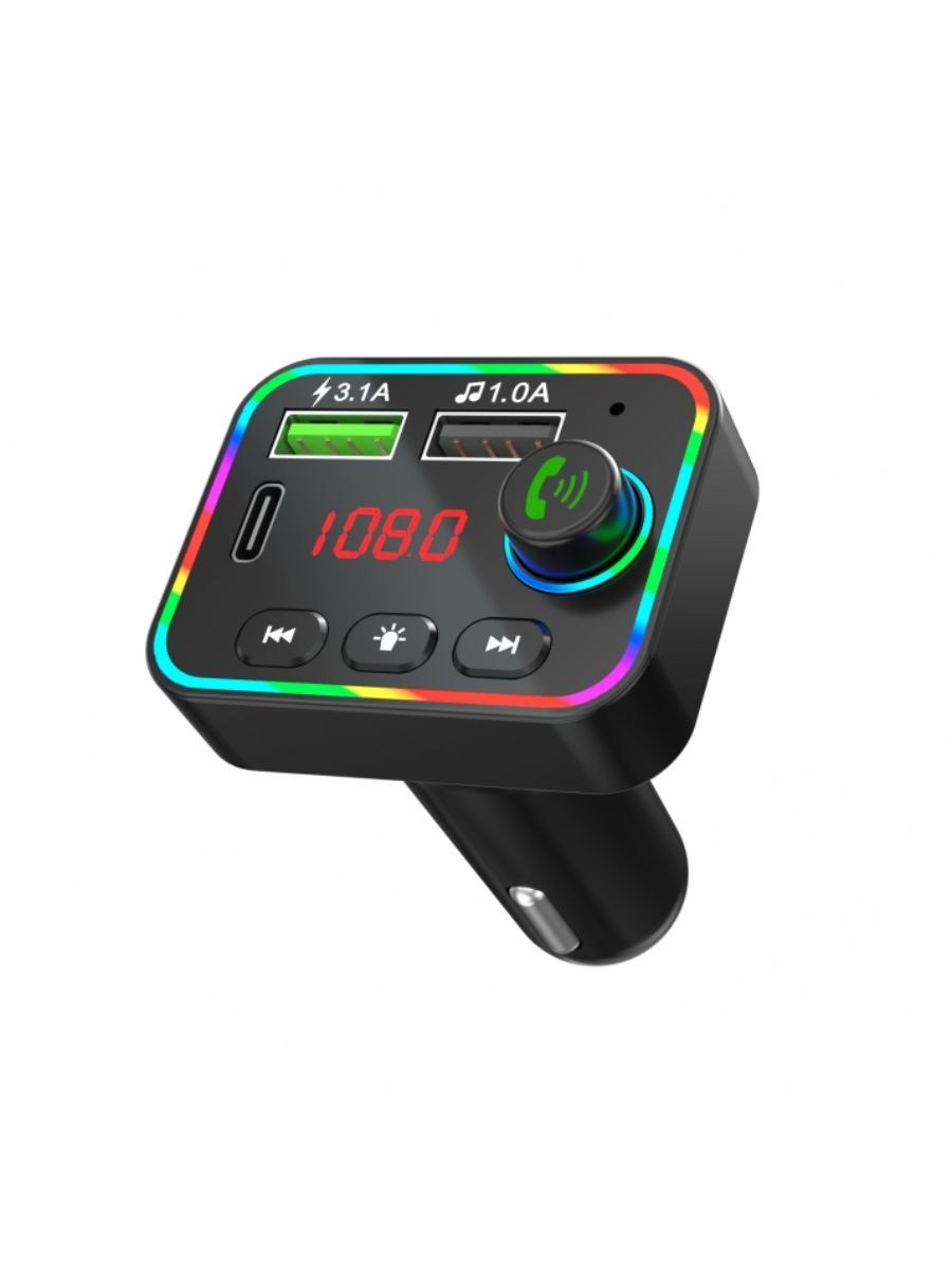 FM радио трансмитер зарядно телефон HZ-BT-F4