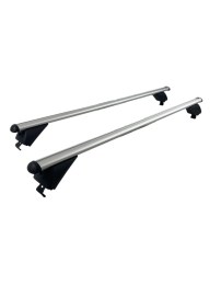 Греди напречни 135см за багажник за кола - за вградени покривни релси без отвор с ключ