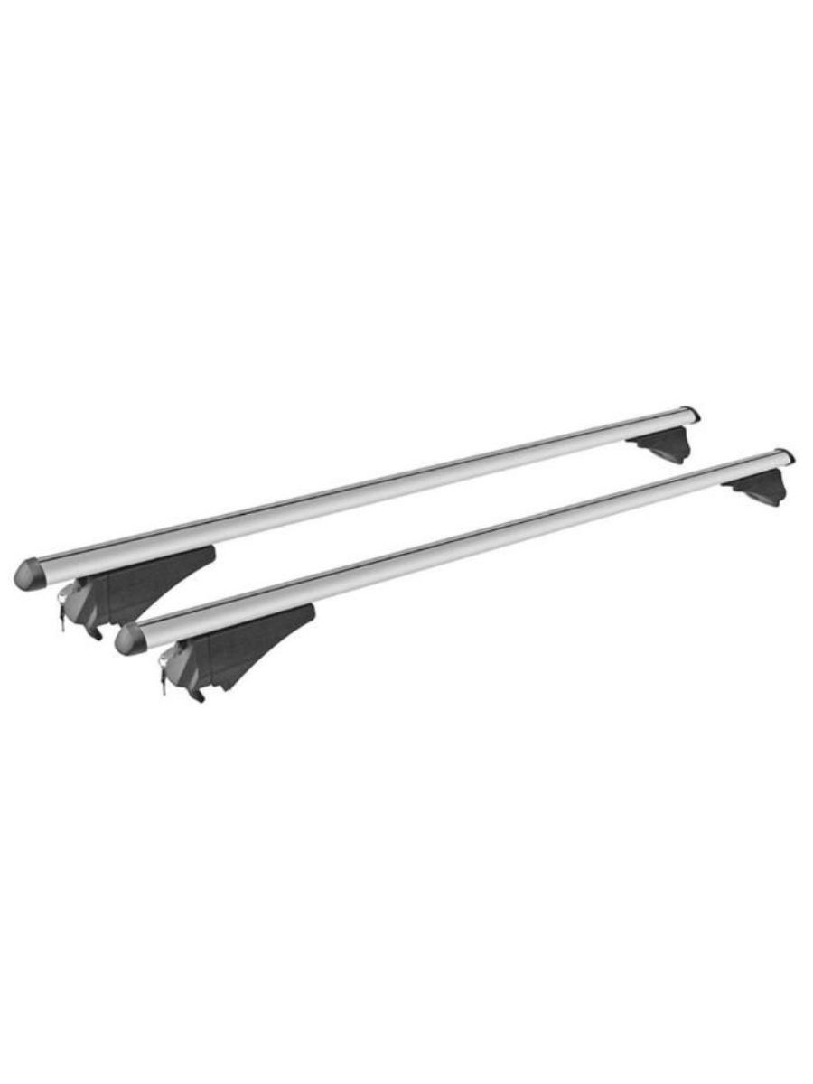 Греди напречни 120см за багажник за кола - за вградени покривни релси, без отвор с ключ