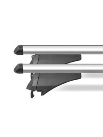Греди напречни за багажник - за вградени покривни релси, без отвор - Menabo Tiger Silver XL 
