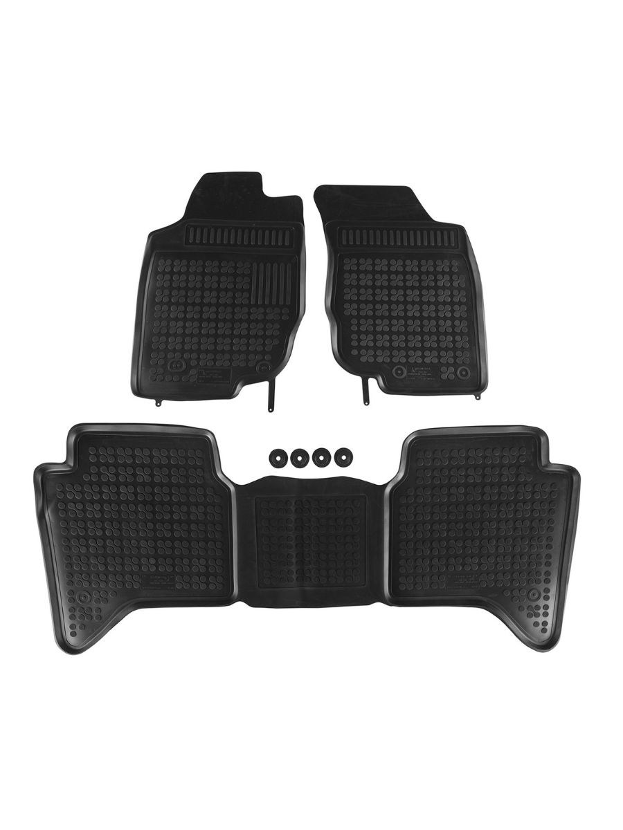 Гумени стелки тип леген за TOYOTA Hilux (2005-2015) 4 врати