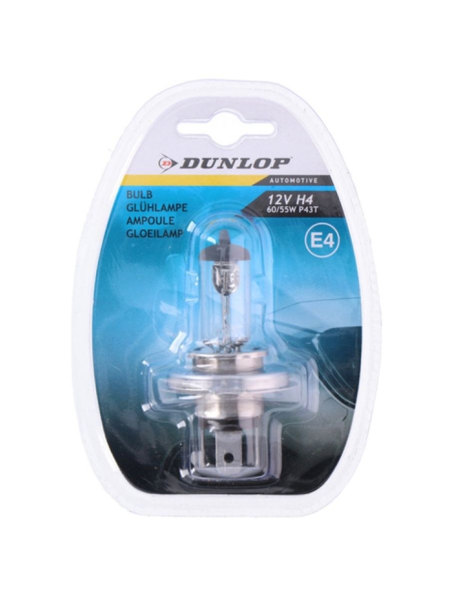 Халогенна крушка за фар H4 60/55W 12V P43T E4 Dunlop