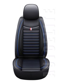 Комплект Луксозни Универсални Калъфи за Седалки Luxe Seat Elegance Black Blue