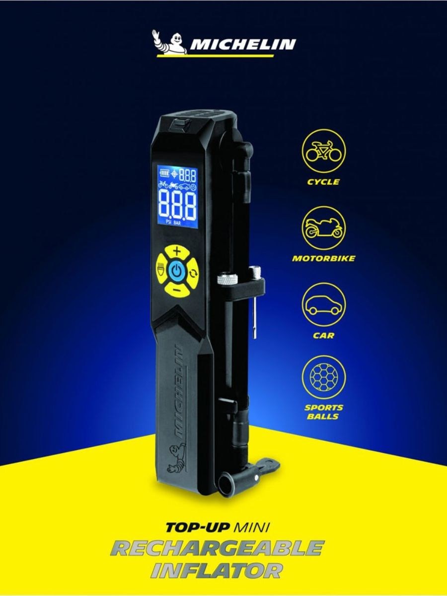 Компресор за гуми акумулаторен MICHELIN Top Up mini