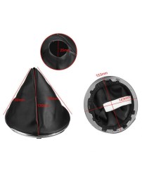 Кожен маншон за скоростен лост от еко кожа за Fiat 500 / 500C (2007-2015)