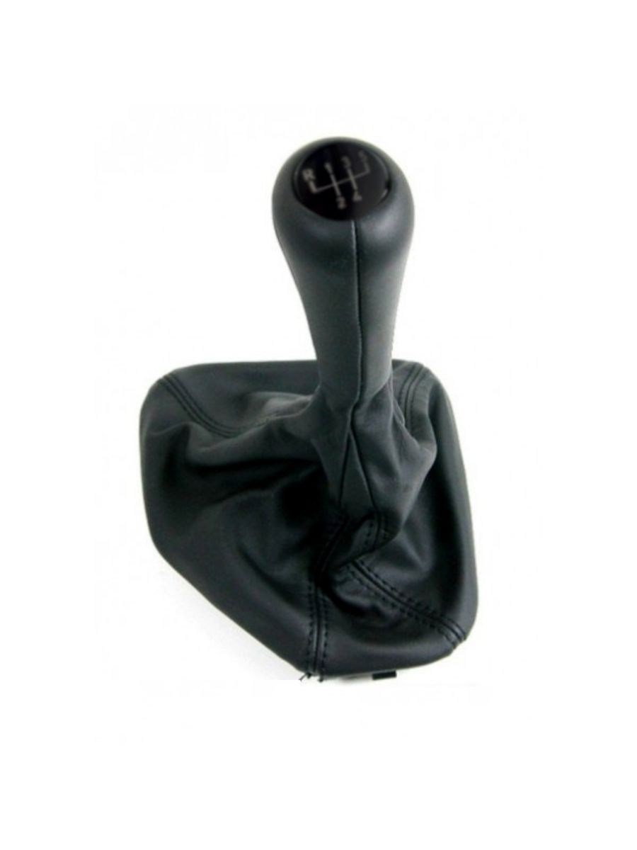 Кожена топка за скоростен лост с маншон за BMW E36 (5 скорости)