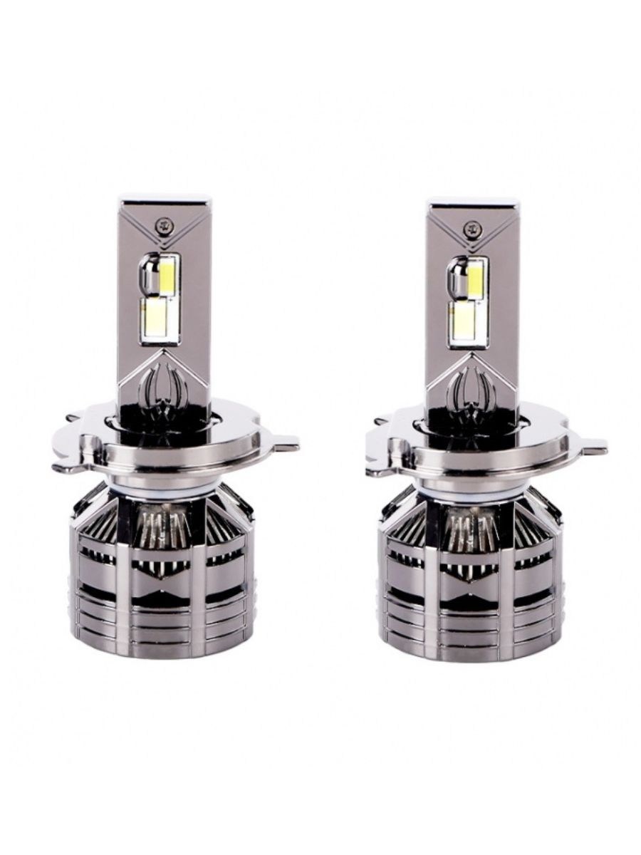 LED диодни крушки H4 12V 150W 15000lm Canbus без грешки 6000K – къси и дълги светлини