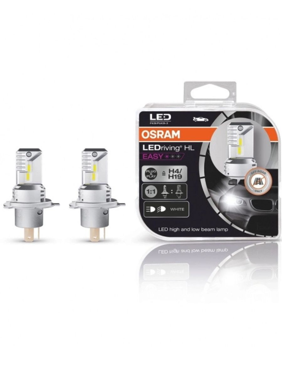 LED Диодни Крушки Osram H4 / H19 LEDriving HL EASY за фарове 12V