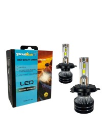 Лед крушки - Bi Led система H4 Streetech модел STN2 за фарове - 150 000 Лукса, 45W, Canbus 6000K
