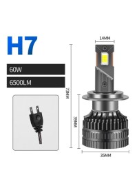 LED крушки H7 12V 120W 13000lm за фарове Canbus