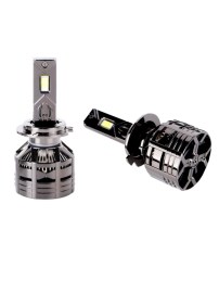 LED крушки H7 12V 240W 24000lm Canbus без грешки 6000K – къси и дълги светлини