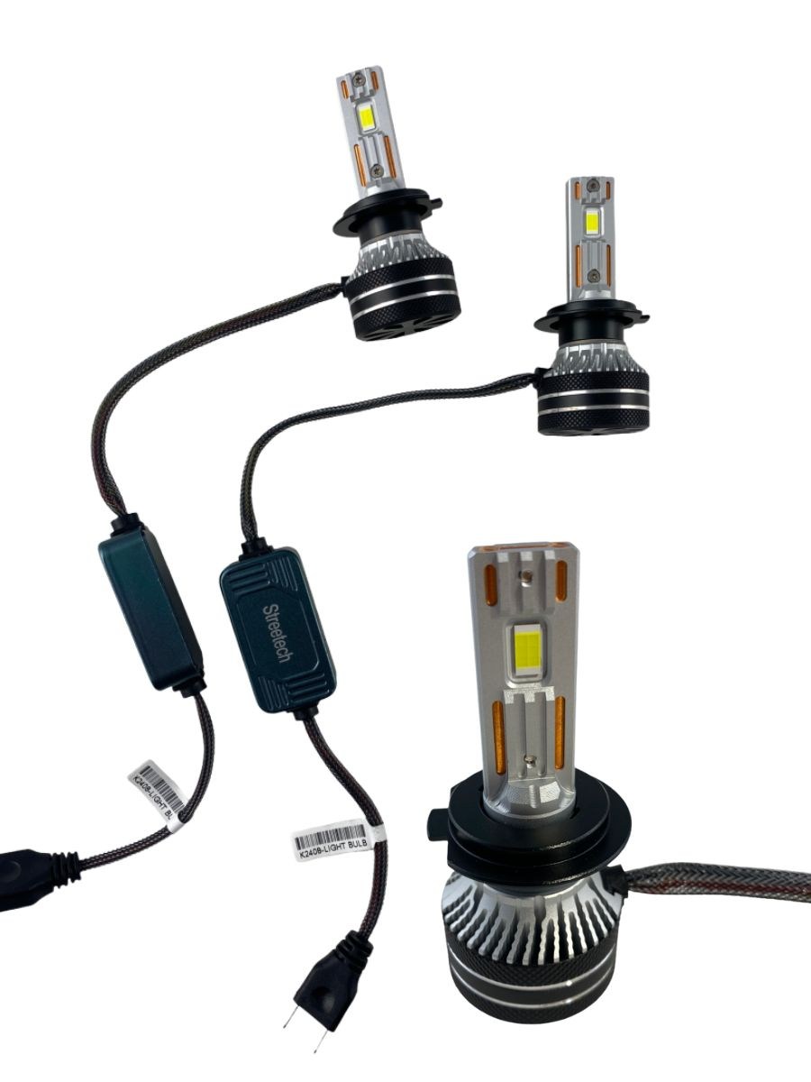 LED крушки H7 Streetech STN2 за фарове - 150 000 Лукса, 45W, 6000K