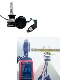 LED крушки H7 Streetech STN2 за фарове - 150 000 Лукса, 45W, 6000K