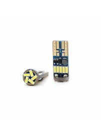 LED крушки за габарит T10 W5W 15 SMD 12V – Бяла светлина Canbus