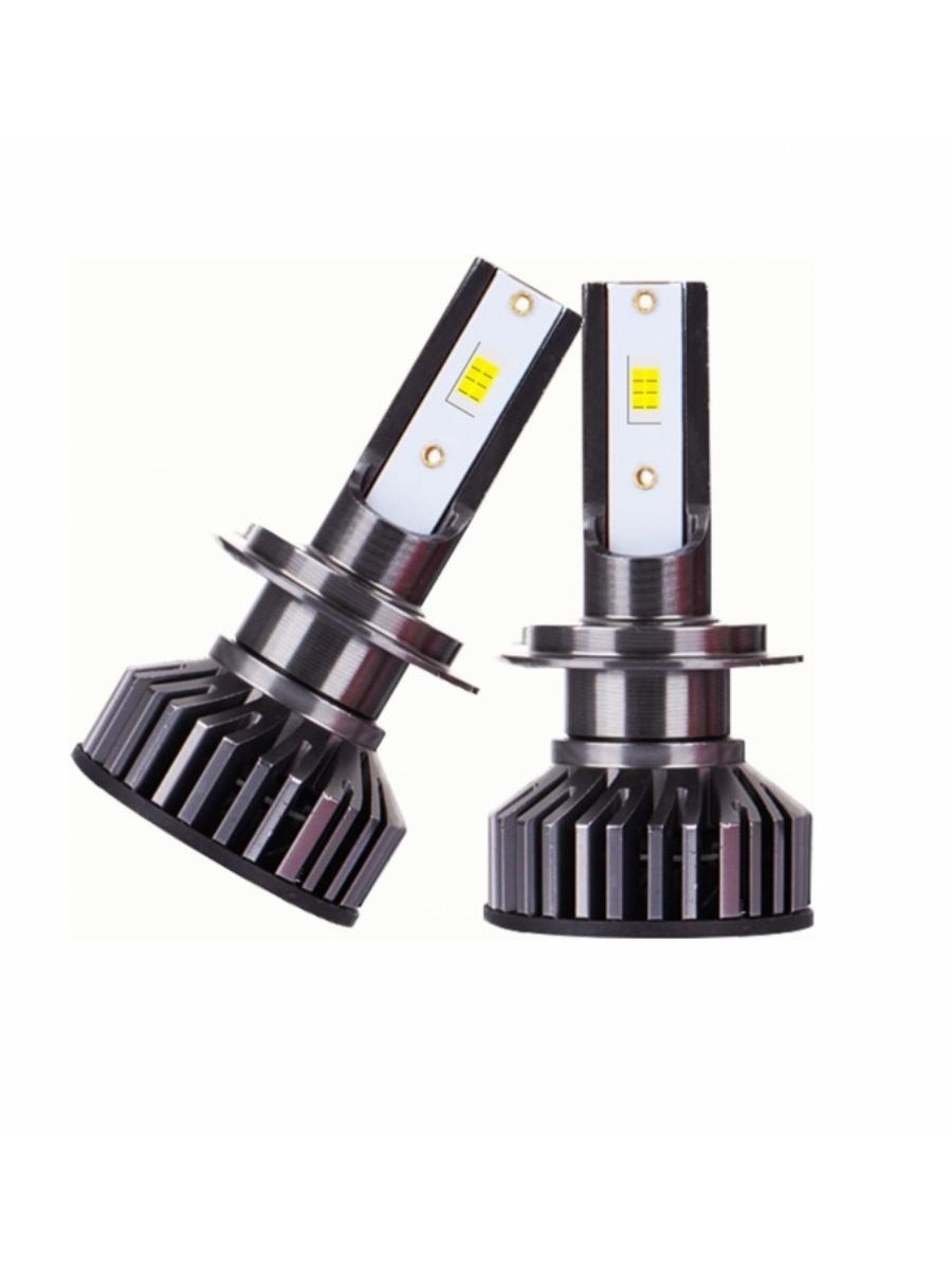 Мини LED Диодни Крушки H7 12V 50W 12000lm Mono LED +300%