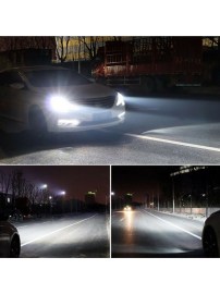 Мини LED Диодни Крушки H7 12V 50W 12000lm Mono LED +300%