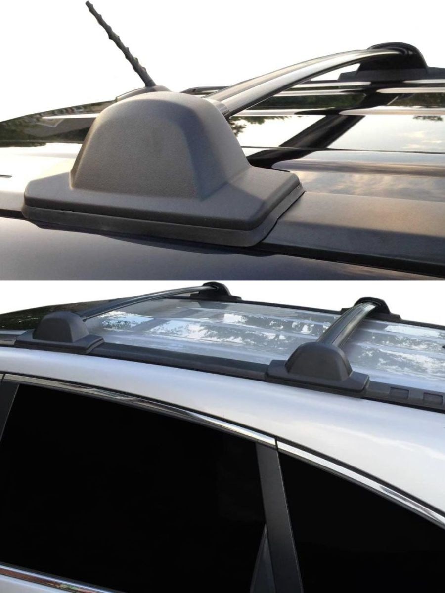 Напречни греди за Honda CRV (2007-2011) - черни за фабрични отвори 