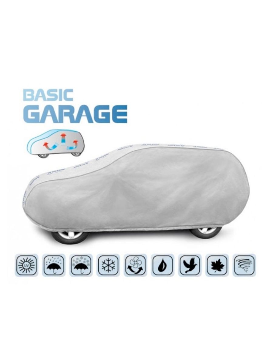 Покривало за кола Kegel BASIC GARAGE L OFF-ROAD за Джип / SUV (430–460 см)