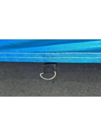 Покривало за кола ватирано отвътре, с цип за шофьорската врата и джобове за огледала 406x165x119cm - размер M 