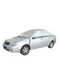 Покривало за предно, задно и странични стъкла - лятно / зимно - сив цвят - размер S