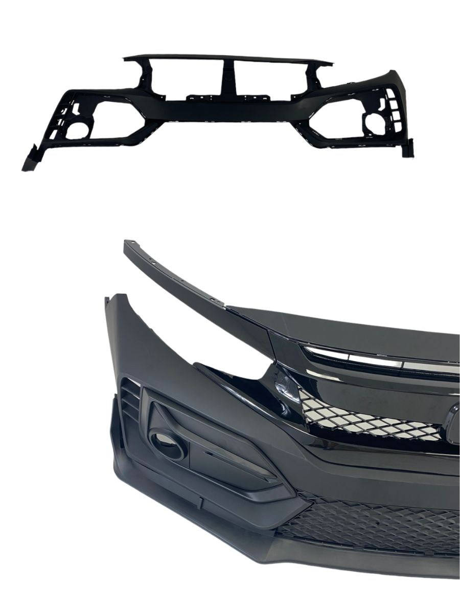 Предна броня Type-R дизайн за Honda Civic седан (2016–2021)