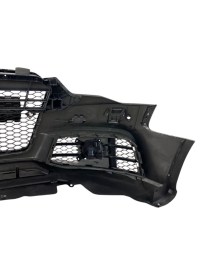 Предна броня за Audi A5 (2011-2015) с халогени - RS5 Design с хром лайсна и отвори за парктроник 